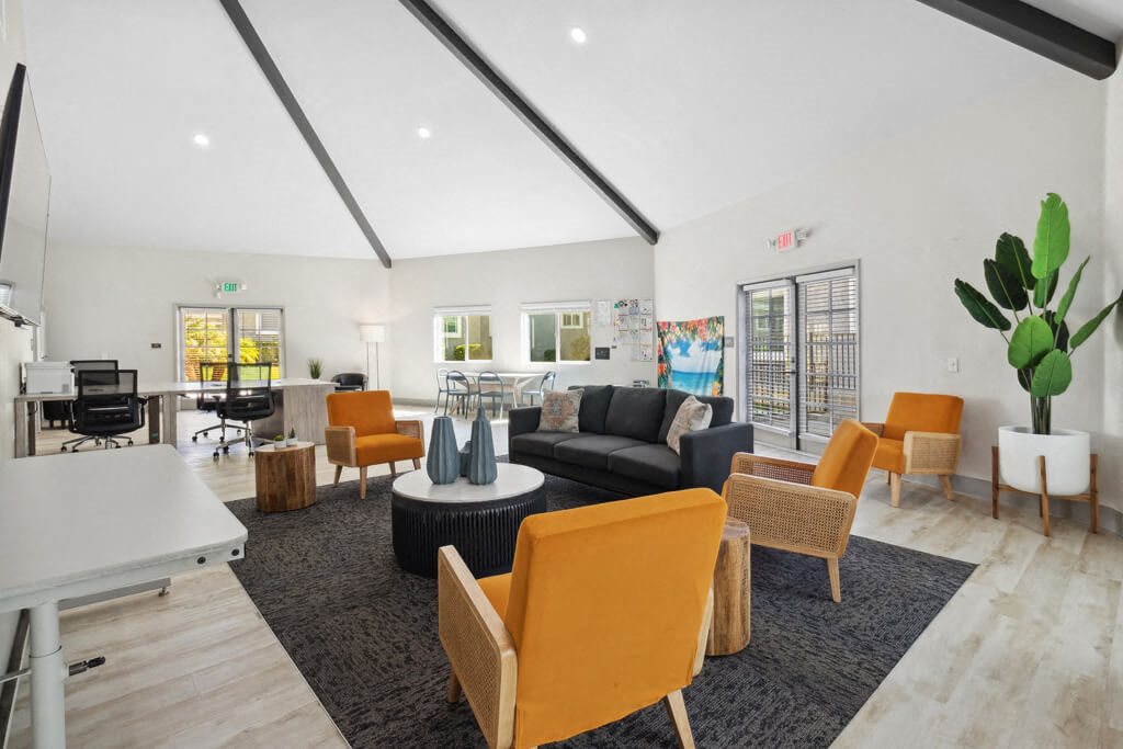 Social Lounge at Park Crest Apartments in San Diego CA